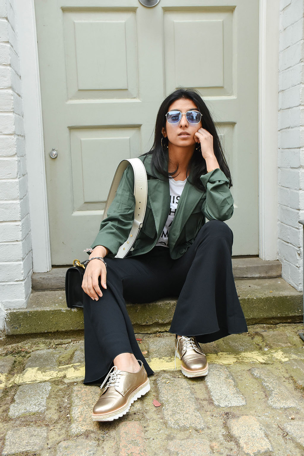 How To Rock  that Statement Feminist  T Shirt The Silk Sneaker