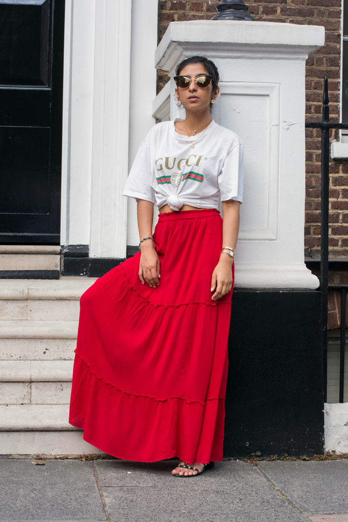 How To Wear A Maxi Skirt In Your City Now - The Silk Sneaker